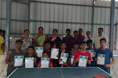 Mar Thoma Students Group Discussion in Library