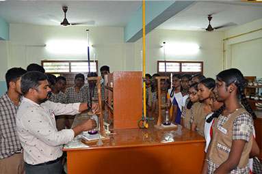 Mar Thoma Students Group Discussion in Library